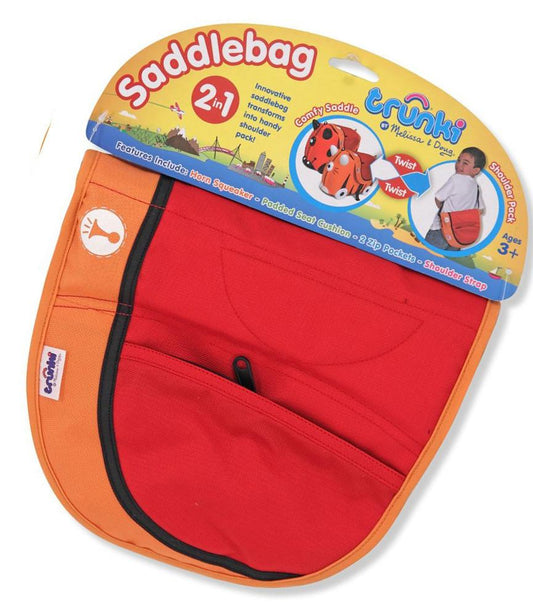 Red and Orange SaddleBag